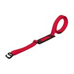Sangle bandoulière Extrawheel rouge pour sacoches et sacs avec crochets G-hook en aluminium