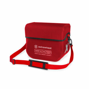 Extrawheel Sacoche de guidon Handy Premium Red XL 7,5L
