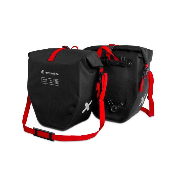 Sacoches vélo Extrawheel Biker PRO Premium Black 50L