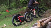 Extrawheel Remorque vélo MATE Sacoche Nomad PREMIUM 60L - 26