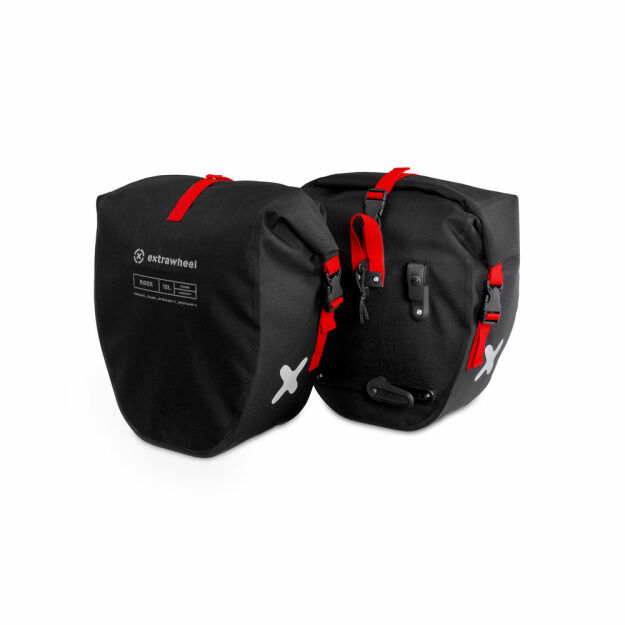 Sacoches vélo Extrawheel Rider Premium Black 30L