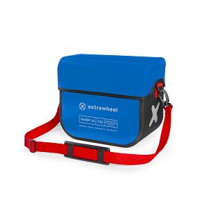 Extrawheel Sacoche de guidon Handy Blue/Black XL 7,5L
