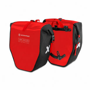 Extrawheel Sacs de vélo Biker PRO Red-Black 50L